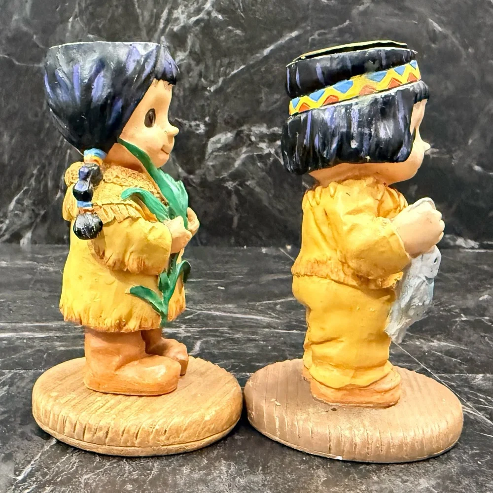 Thanksgiving Figurine Candleholders